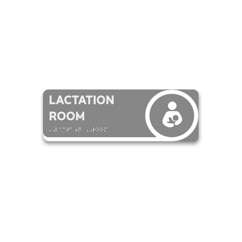 Braille signs | Ada signs | Lactation room | Acrylic | 12×4″