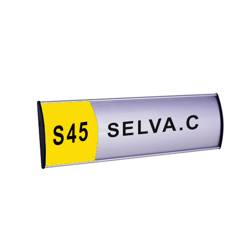 Aluminium profile | Cabin / Room Sign | 300x100mm